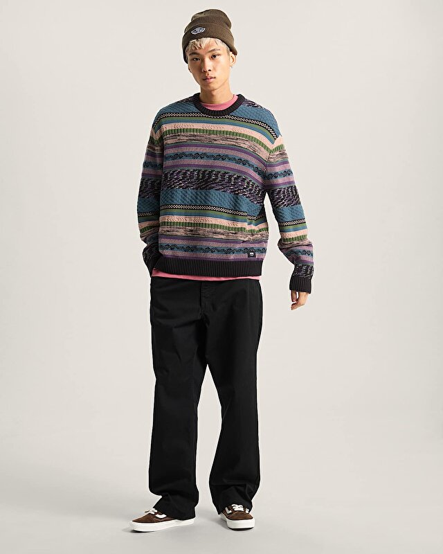 BOYER CREW SWEATSHIRT Black/Stargazer