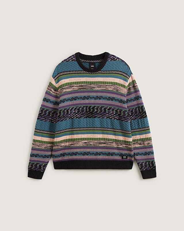 BOYER CREW SWEATSHIRT Black/Stargazer