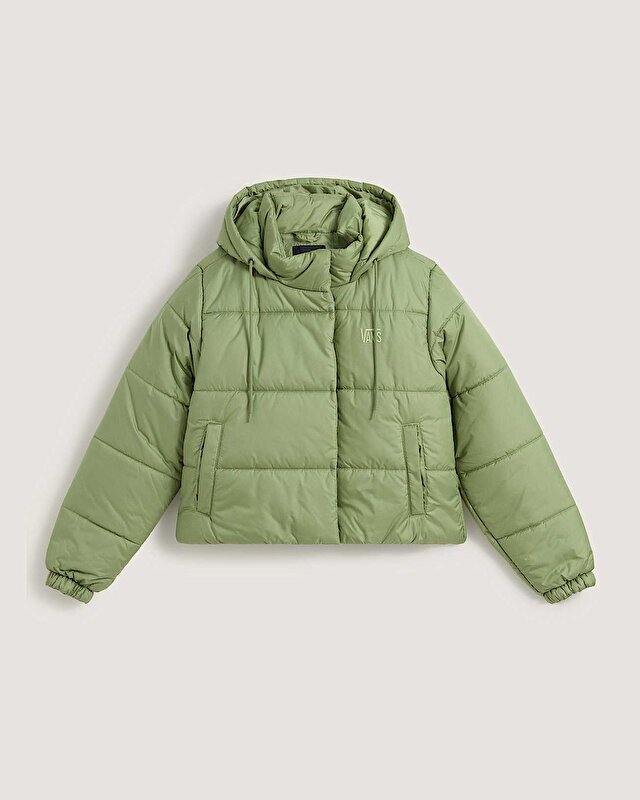 HILLGATE CROP PUFFER CEKET Neutral Olive