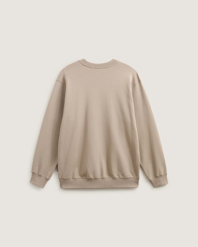 BLOCKED BOX CREW SWEATSHIRT Mushroom