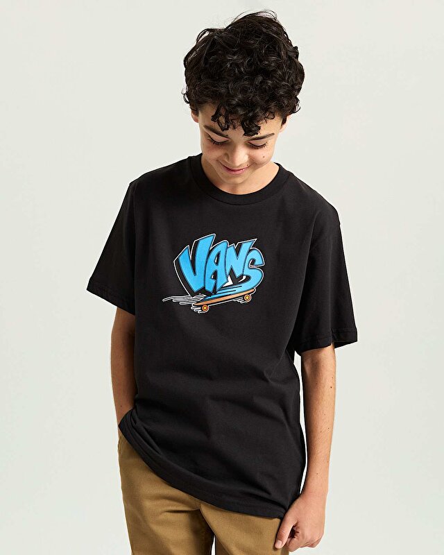 ÇOCUK VANS SK8 TİŞÖRT (8-14 YAŞ) Black