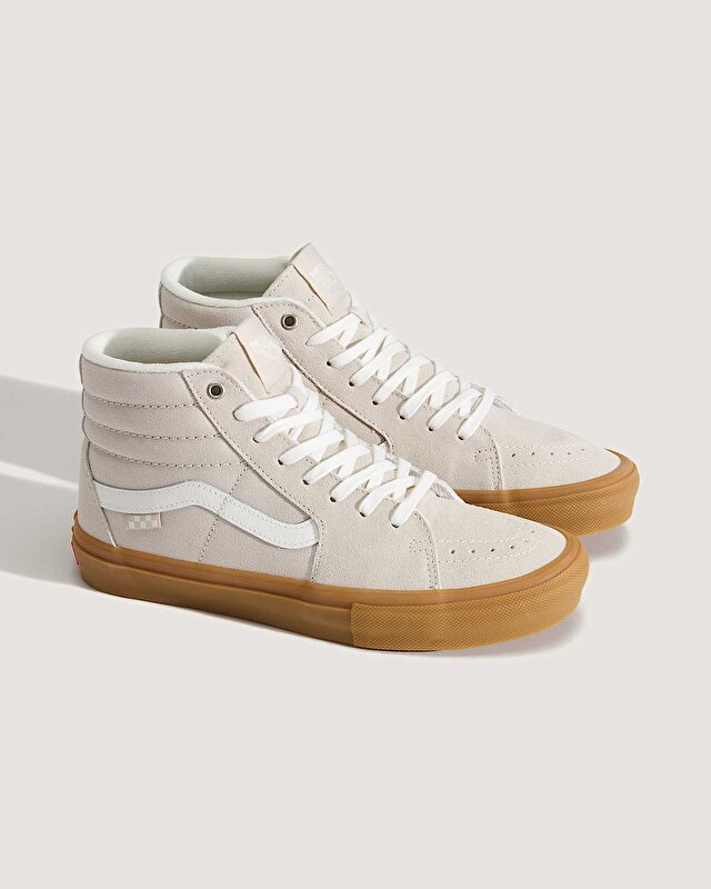 SKATE SK8-HI AYAKKABI Light Gray/Gum