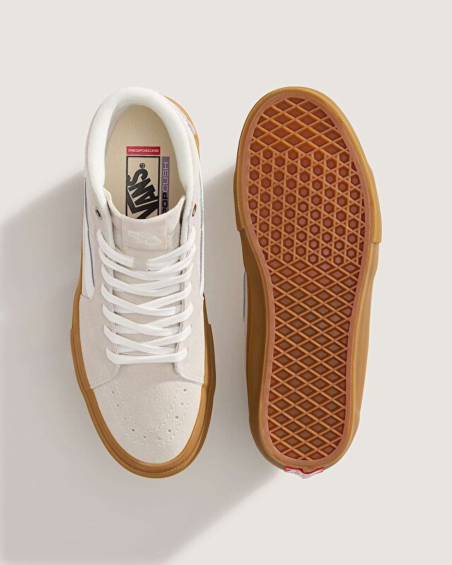 SKATE SK8-HI AYAKKABI Light Gray/Gum