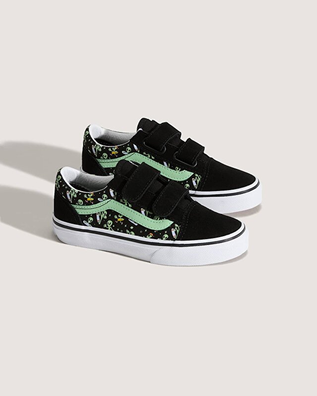 ÇOCUK OLD SKOOL V AYAKKABI (4-8 YAŞ) Black/Green