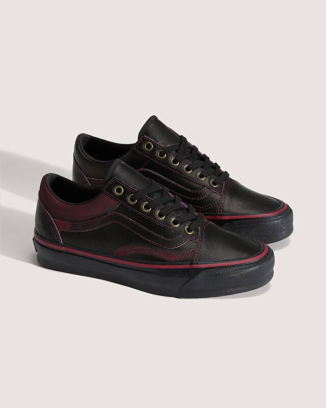 PREMIUM OLD SKOOL TANIA AYAKKABI Dark Red/Black