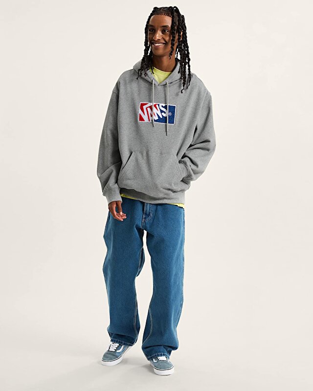 ORIGINAL STANDARDS 2-TONE KAPÜŞONLU ÜST Cement Heather