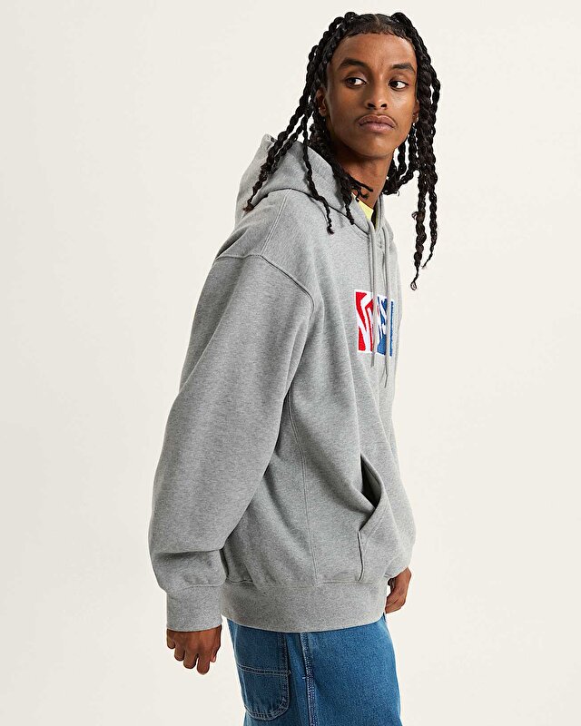 ORIGINAL STANDARDS 2-TONE KAPÜŞONLU ÜST Cement Heather