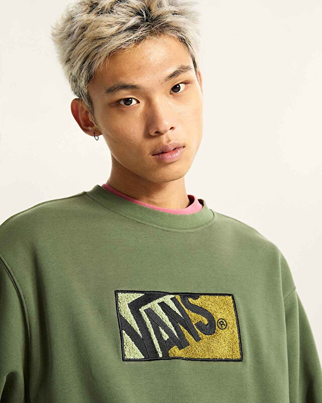 ORIGINAL STANDARDS 2-TONE SWEATSHIRT Pine Forest