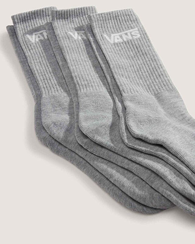 CLASSIC CREW ÇORAP (3 ÇİFT) Heather Grey