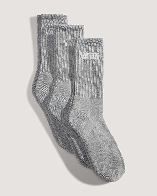 CLASSIC CREW ÇORAP (3 ÇİFT) Heather Grey