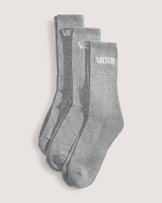 CLASSIC CREW ÇORAP (3 ÇİFT) Heather Grey