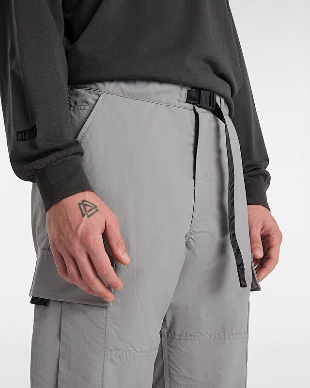 MTE SERVICE CARGO LOOSE TAPERED PANTOLON Frost Grey