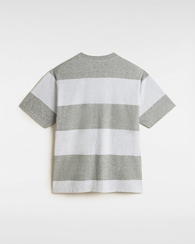 BERGMAN STRIPE TİŞÖRT Cement Heather