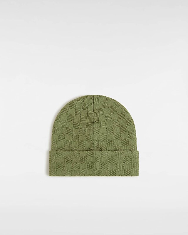 CHECK TALL CUFF BERE Loden Green