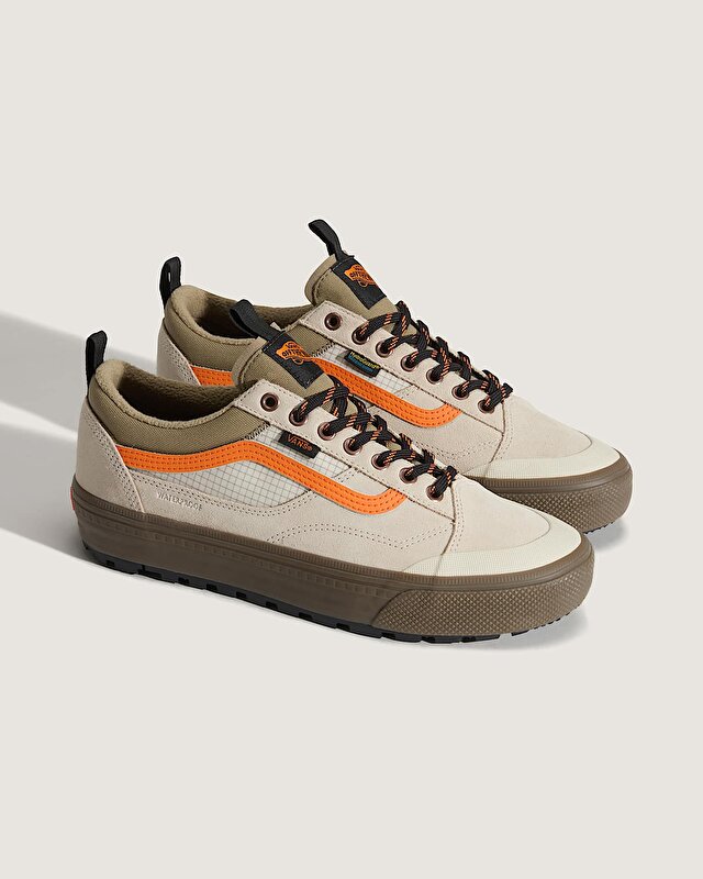OLD SKOOL WATERPROOF INSULATED MTE AYAKKABI Taupe/Orange