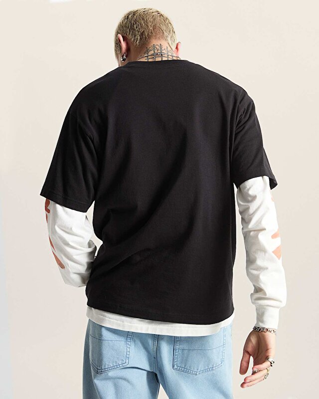 HAPPY SPIKE TİŞÖRT Black