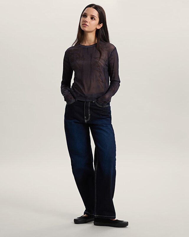 LUDLOW MESH GÖMLEK Dark Port