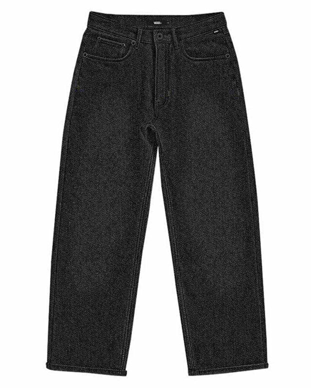 CHECK-5 LOOSE DENIM PANTOLON Black Rinse