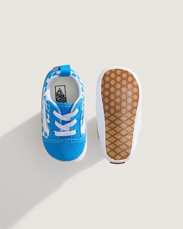 BEBEK OLD SKOOL CRIB AYAKKABI (0-1 YAŞ) Bright Azure