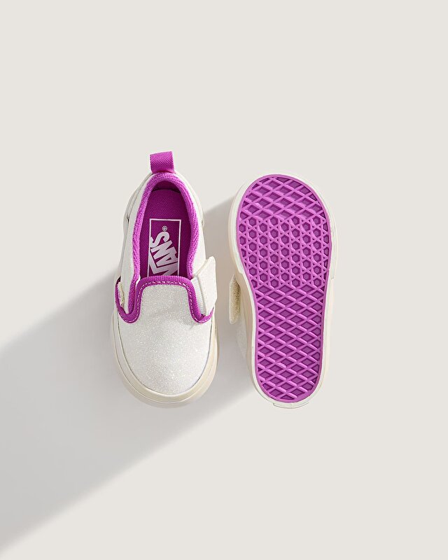 KÜÇÜK ÇOCUK SLIP-ON V AYAKKABI (1-4 YAŞ) White/Purple