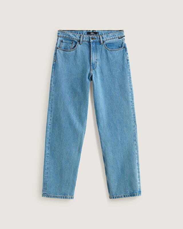 CHECK-5 LOOSE DENIM PANTOLON Stonewash/Blue
