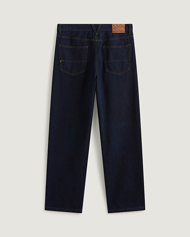 CHECK-5 LOOSE DENIM PANTOLON Dark Rinse