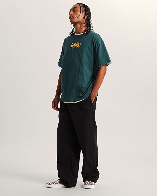 STONE SWIRL LOOSE TİŞÖRT Mystic Moss