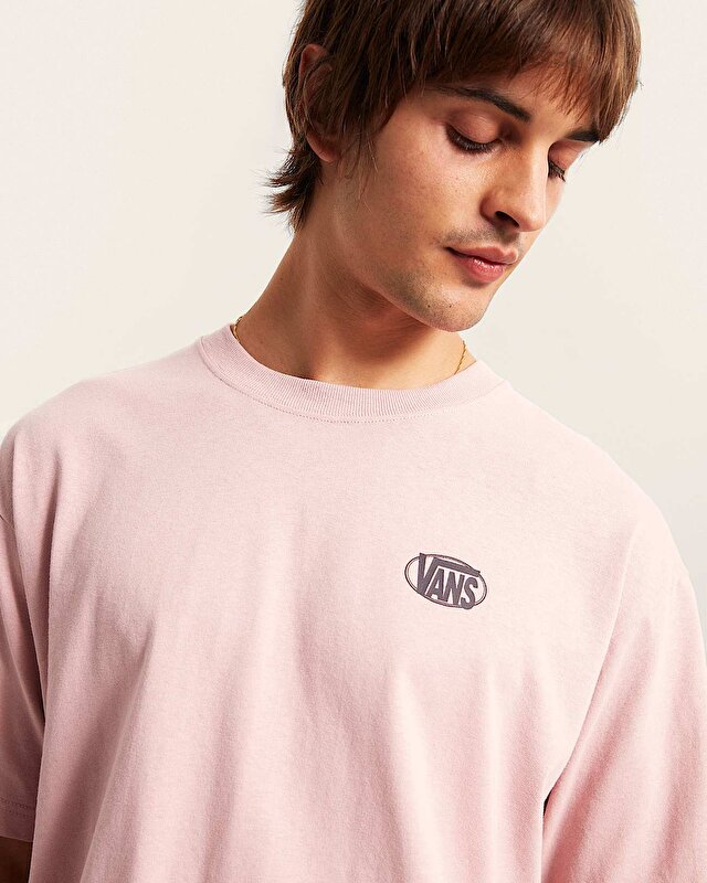 OVAL LOGO LOOSE TİŞÖRT Misty Mauve