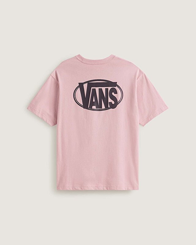 OVAL LOGO LOOSE TİŞÖRT Misty Mauve