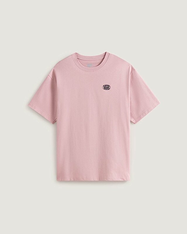 OVAL LOGO LOOSE TİŞÖRT Misty Mauve