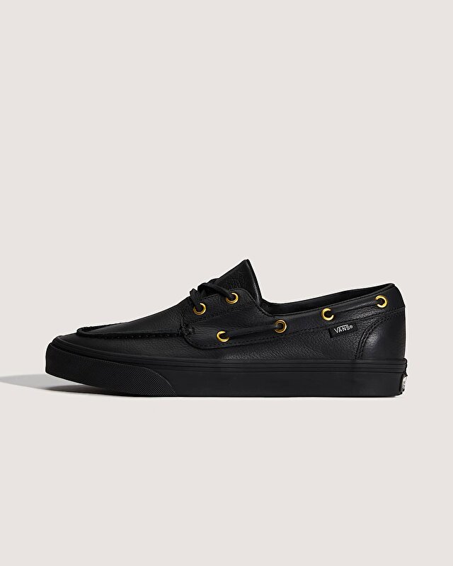 2-EYELET BOAT SHOE AYAKKABI Black