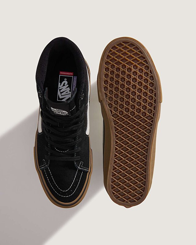 SKATE SK8-HI AYAKKABI Black/Gum/White