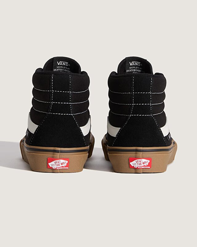 SKATE SK8-HI AYAKKABI Black/Gum/White