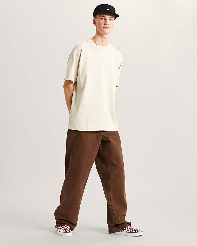 LEFT CHEST II LOOSE TİŞÖRT Oatmeal