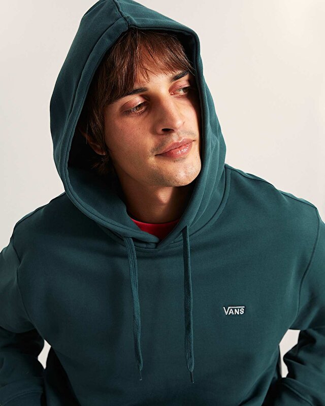 LEFT CHEST II LOOSE KAPÜŞONLU ÜST Mystic Moss