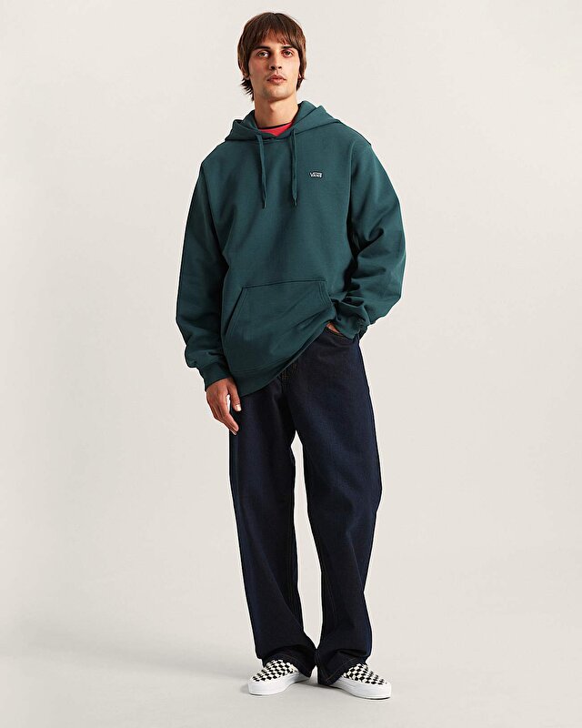 LEFT CHEST II LOOSE KAPÜŞONLU ÜST Mystic Moss