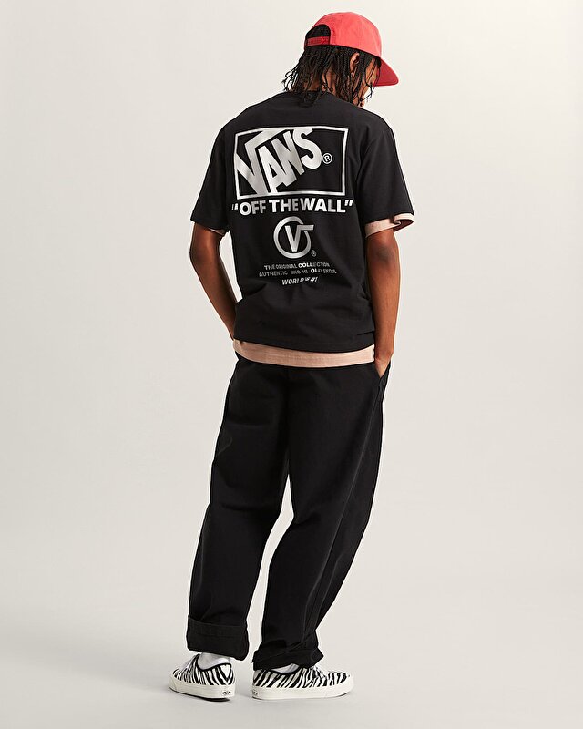 STACKED HI TİŞÖRT Black/White