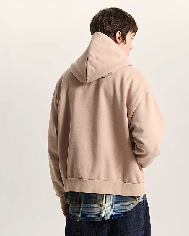 PREMIUM PULLOVER KAPÜŞONLLU ÜST Warm Taupe