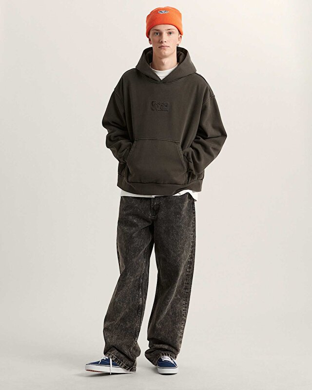 PREMIUM PULLOVER KAPÜŞONLLU ÜST Faded Black