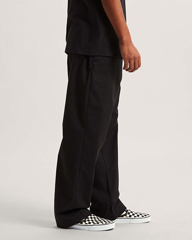 AUTHENTIC CHINO LOOSE PANTOLON Black