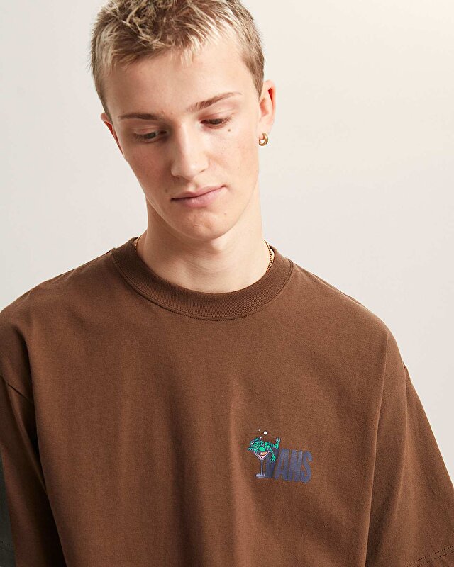 BAR HOOPER TİŞÖRT Vintage Cocoa