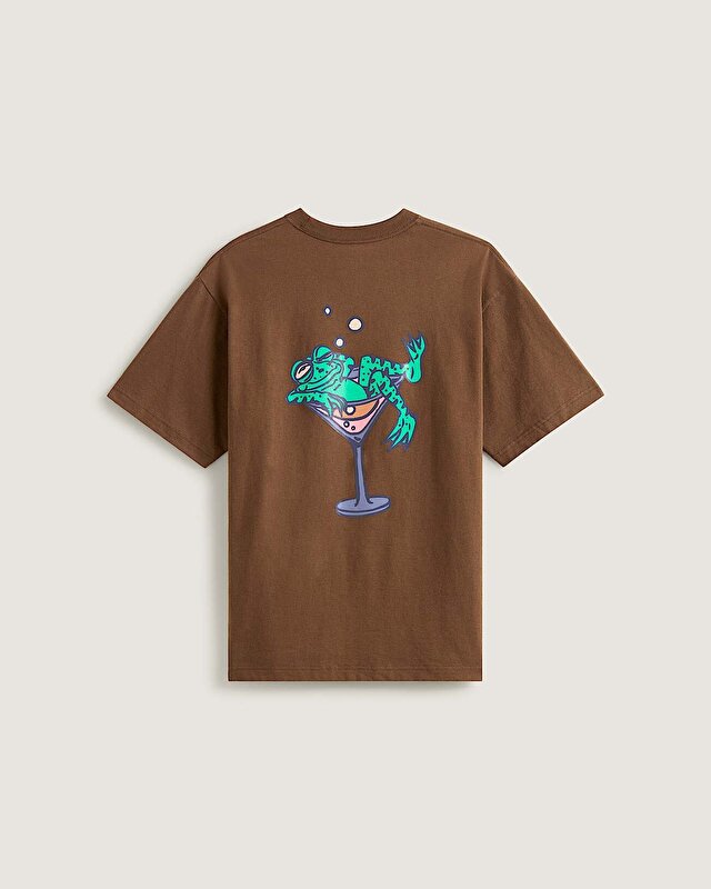 BAR HOOPER TİŞÖRT Vintage Cocoa