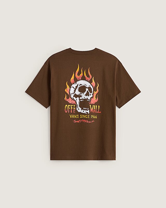 OFF THE WALL FEVER TİŞÖRT Vintage Cocoa