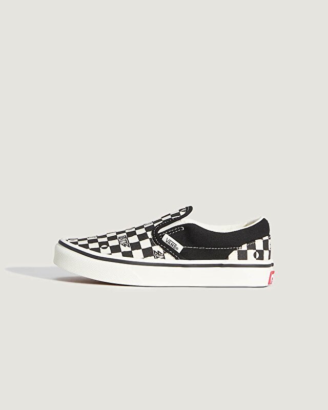 CLASSIC SLIP-ON AYAKKABI Black/White