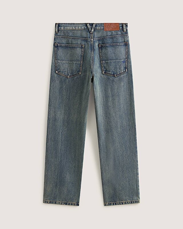 CHECK-5 LOOSE DENIM PANTOLON Dirty Wash