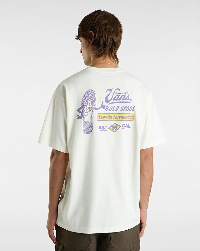 WAFFLE STOMP LOOSE TİŞÖRT Marshmallow