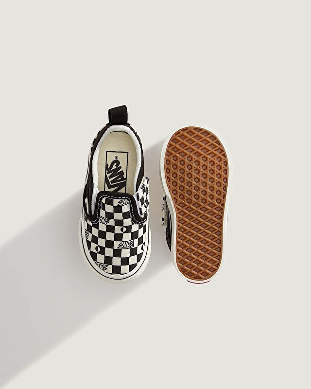 KÜÇÜK ÇOCUK SLIP-ON V AYAKKABI (1-4 YAŞ) Black/White