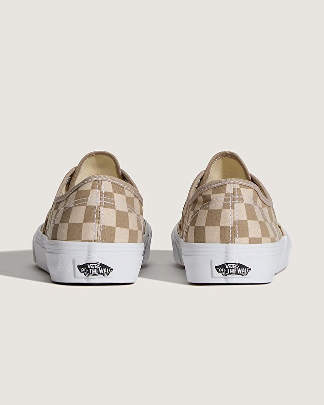 AUTHENTIC CHECKERBOARD AYAKKABI Aluminum/Oatmeal