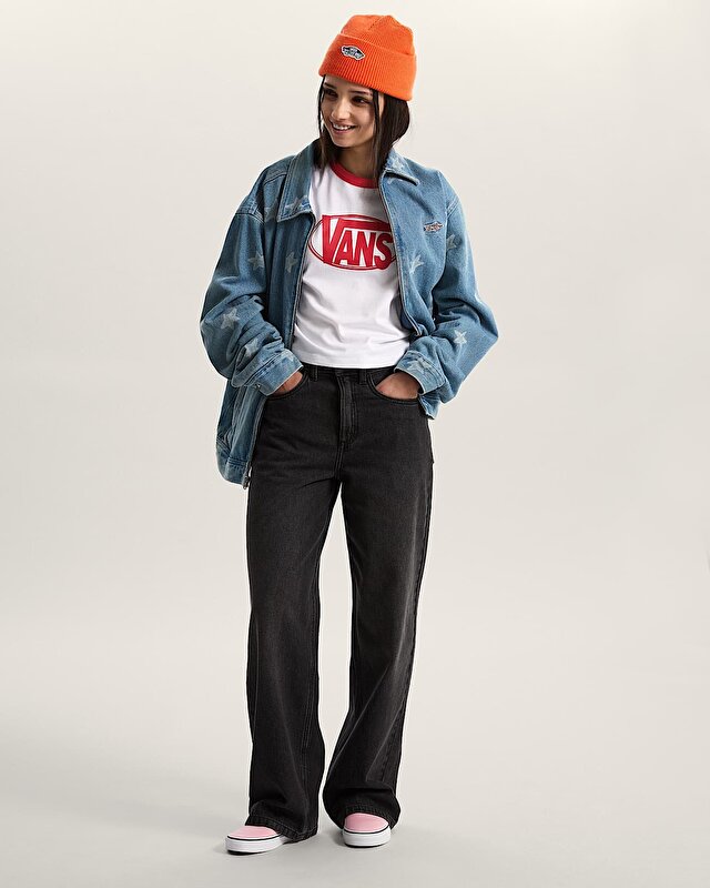 CENTER CHEST RINGER TİŞÖRT White