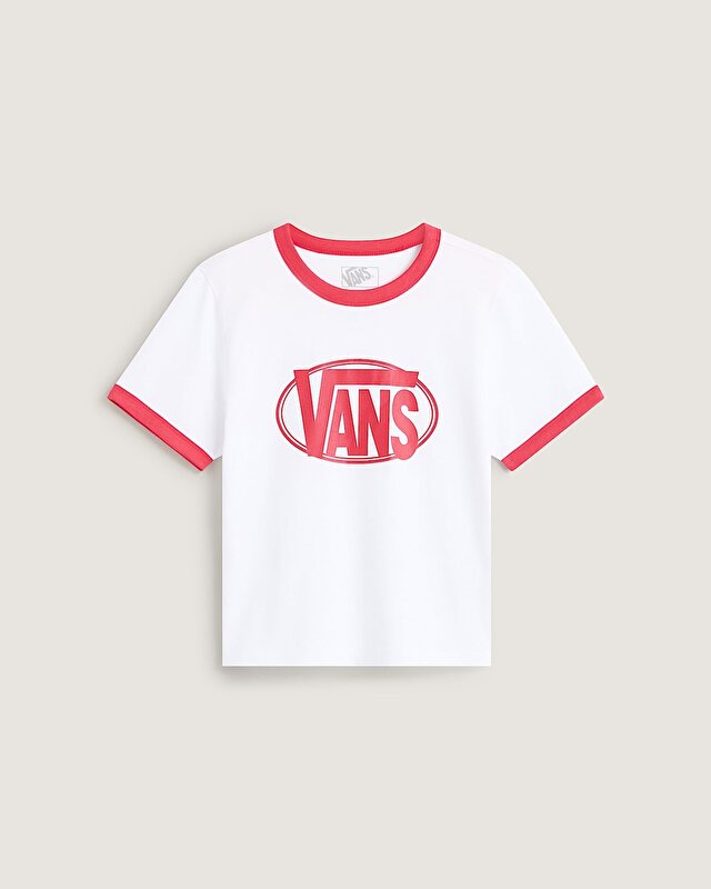 CENTER CHEST RINGER TİŞÖRT White